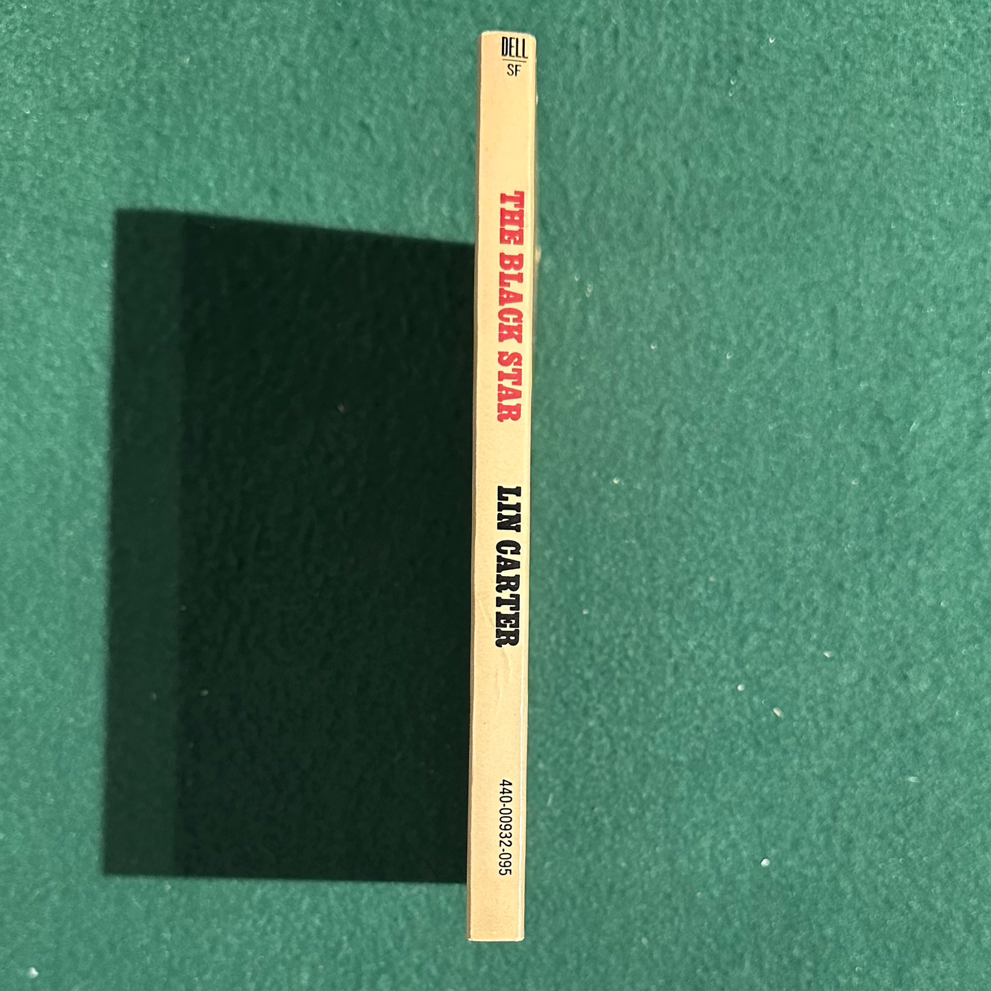 Vintage Fantasy Paperback: Lin Carter - The Black Star FIRST PRINTING