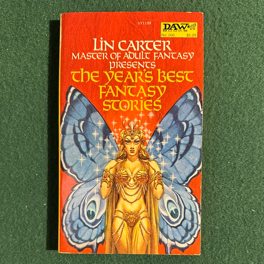 Vintage Fantasy Paperback: The Year's Best Fantasy Stories, Edited by Lin Carter FIRST PRINTING