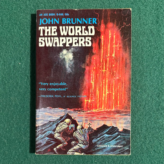 Vintage Sci-Fi Paperback: John Brunner - The World Swappers