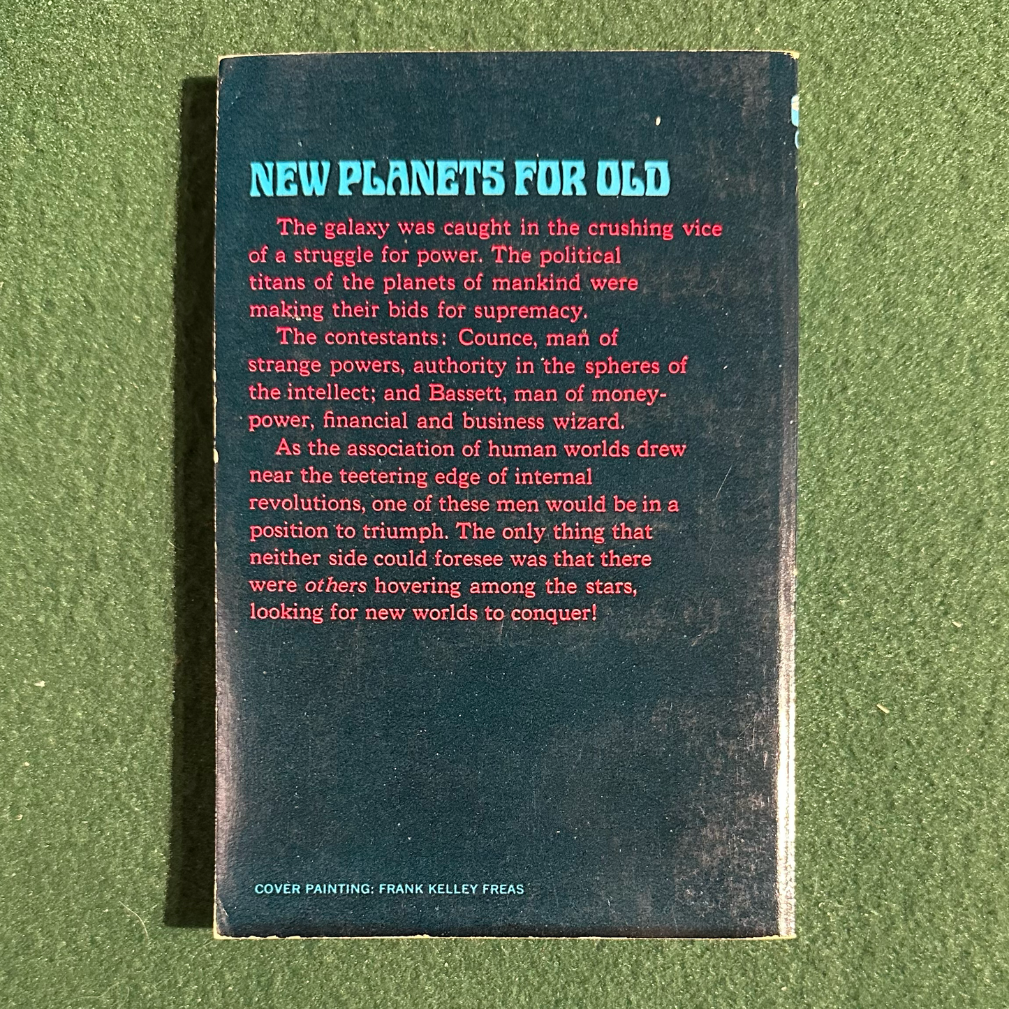 Vintage Sci-Fi Paperback: John Brunner - The World Swappers