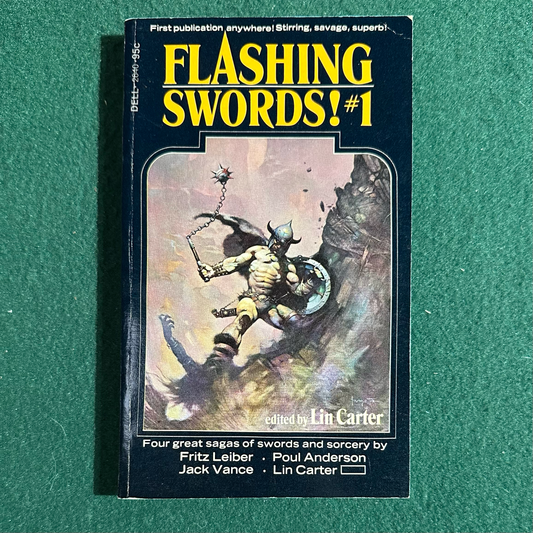 Vintage Fantasy Paperback: Flashing Swords #1, Edited by Lin Carter FIRST PRINTING