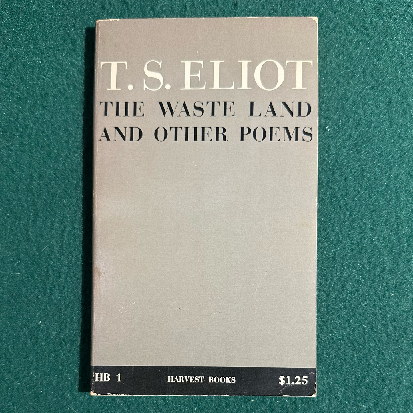 Vintage Poetry Paperback: T S Eliot - The Waste Land and Other Poems
