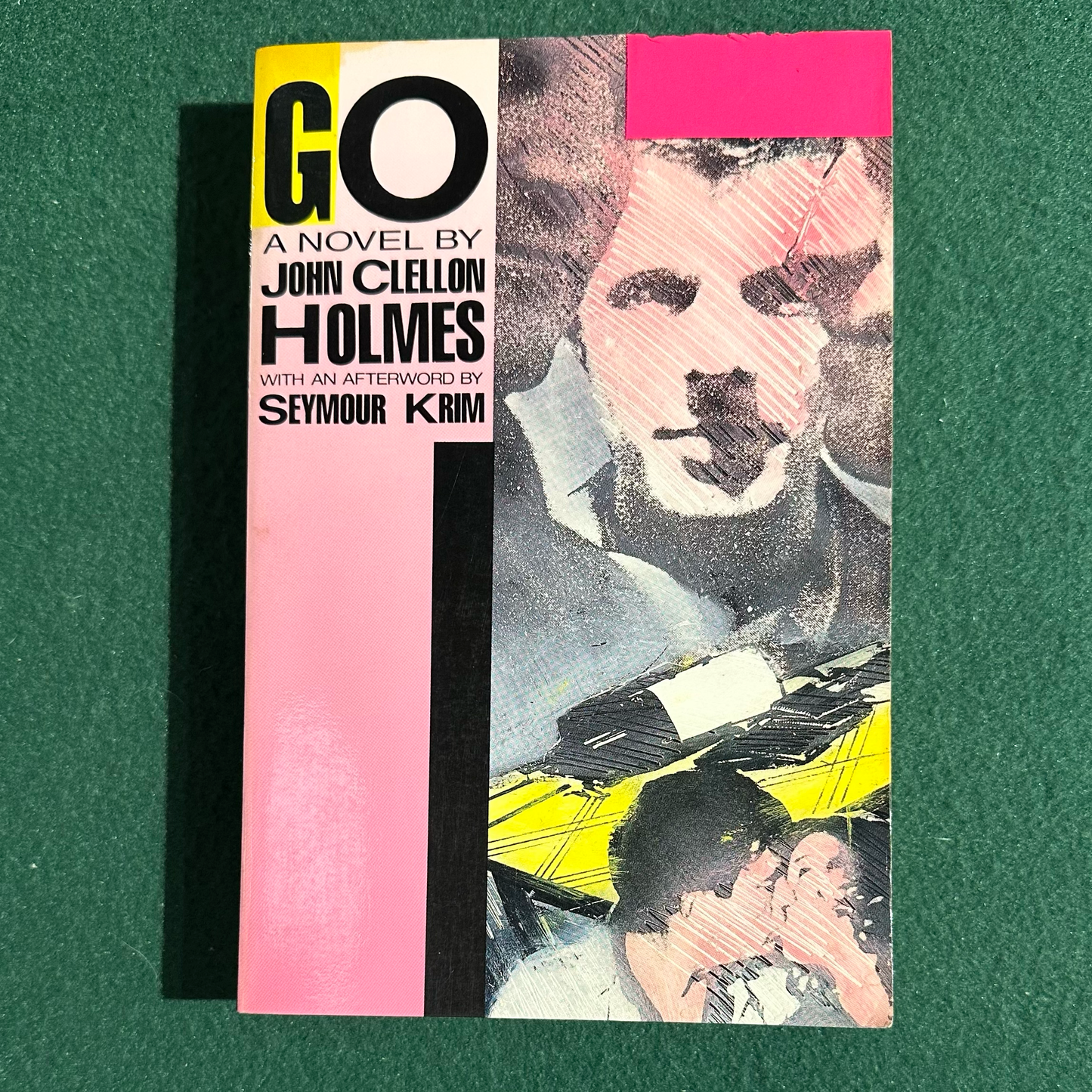 Vintage Fiction Paperback: John Clellon Holmes - Go
