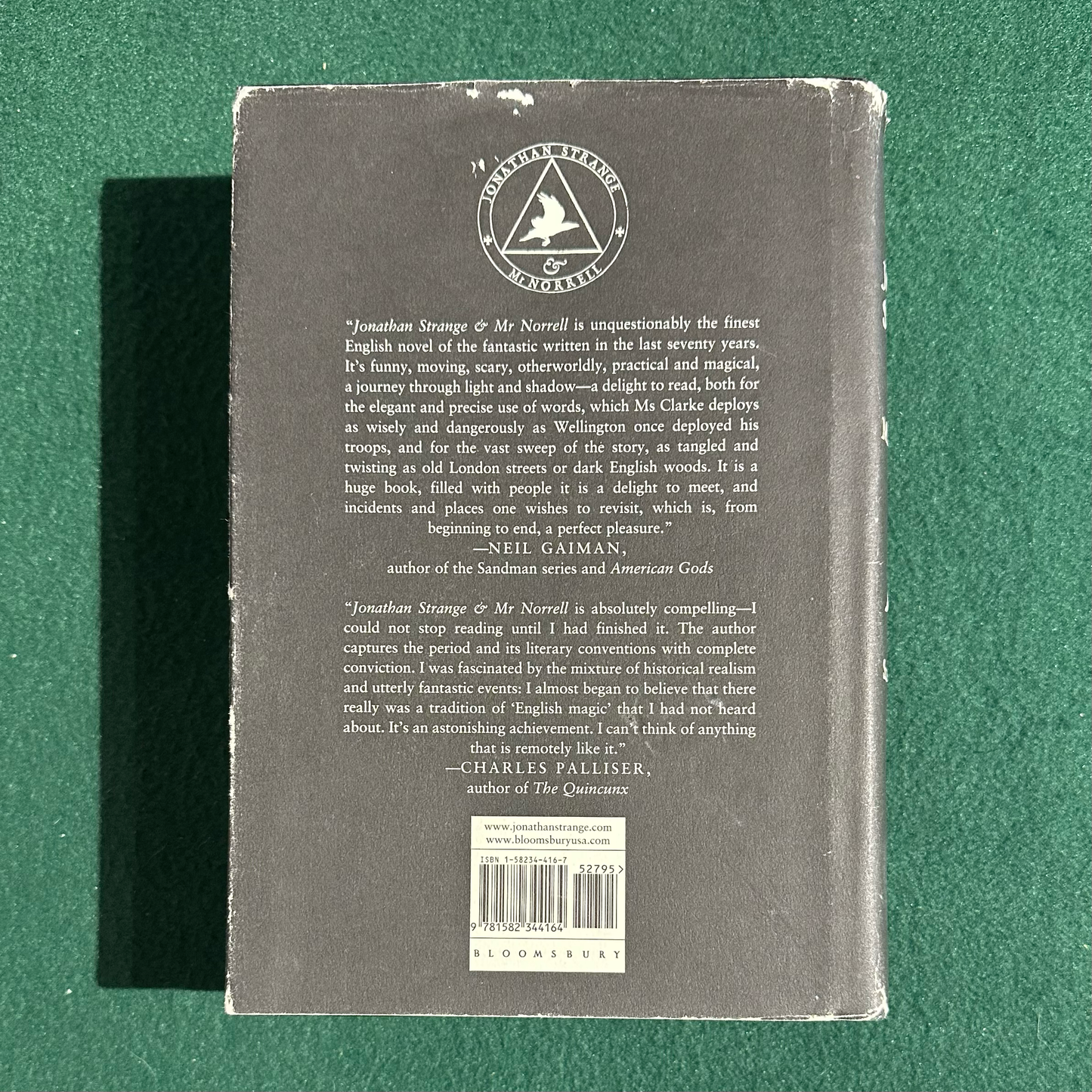 Fiction Hardback: Susanna Clarke - Jonathan Strange & Mr Norrell SIGNED FIRST EDITION/ SECOND PRINT