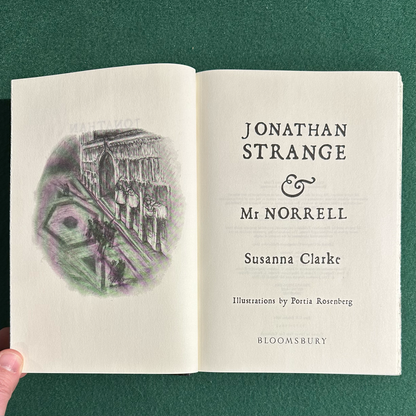 Fiction Hardback: Susanna Clarke - Jonathan Strange & Mr Norrell SIGNED FIRST EDITION/ SECOND PRINT