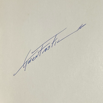 Vintage Poetry Hardback: Gwen Frostic - A Place on Earth SIGNED