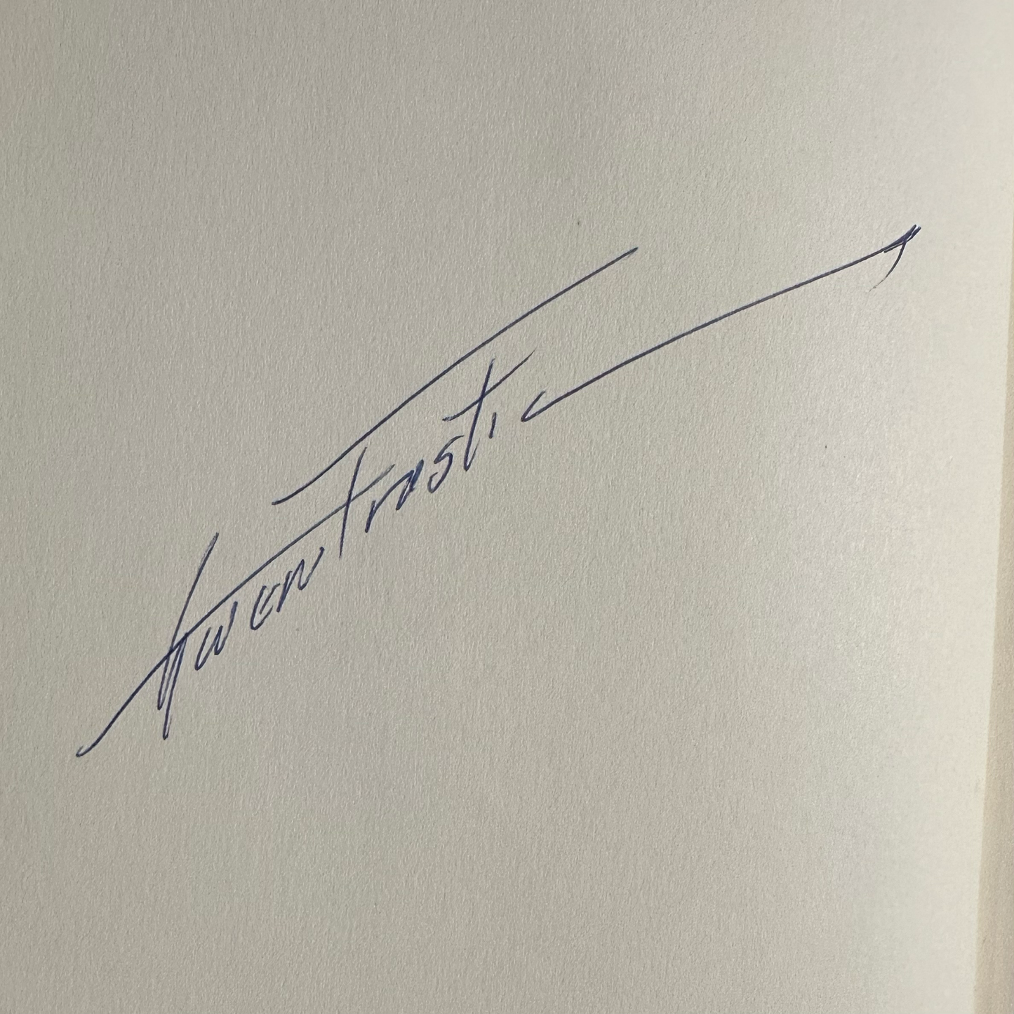 Vintage Poetry Hardback: Gwen Frostic - Beyond Time SIGNED
