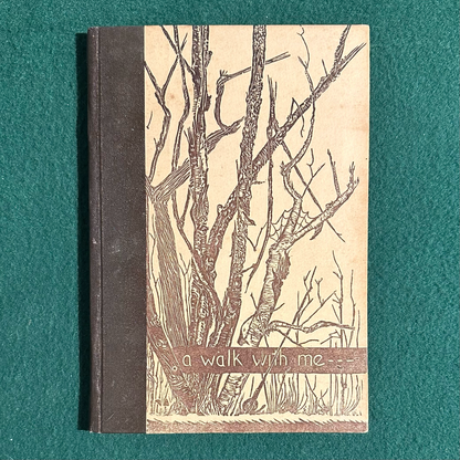 Vintage Poetry Hardback: Gwen Frostic - A Walk With Me