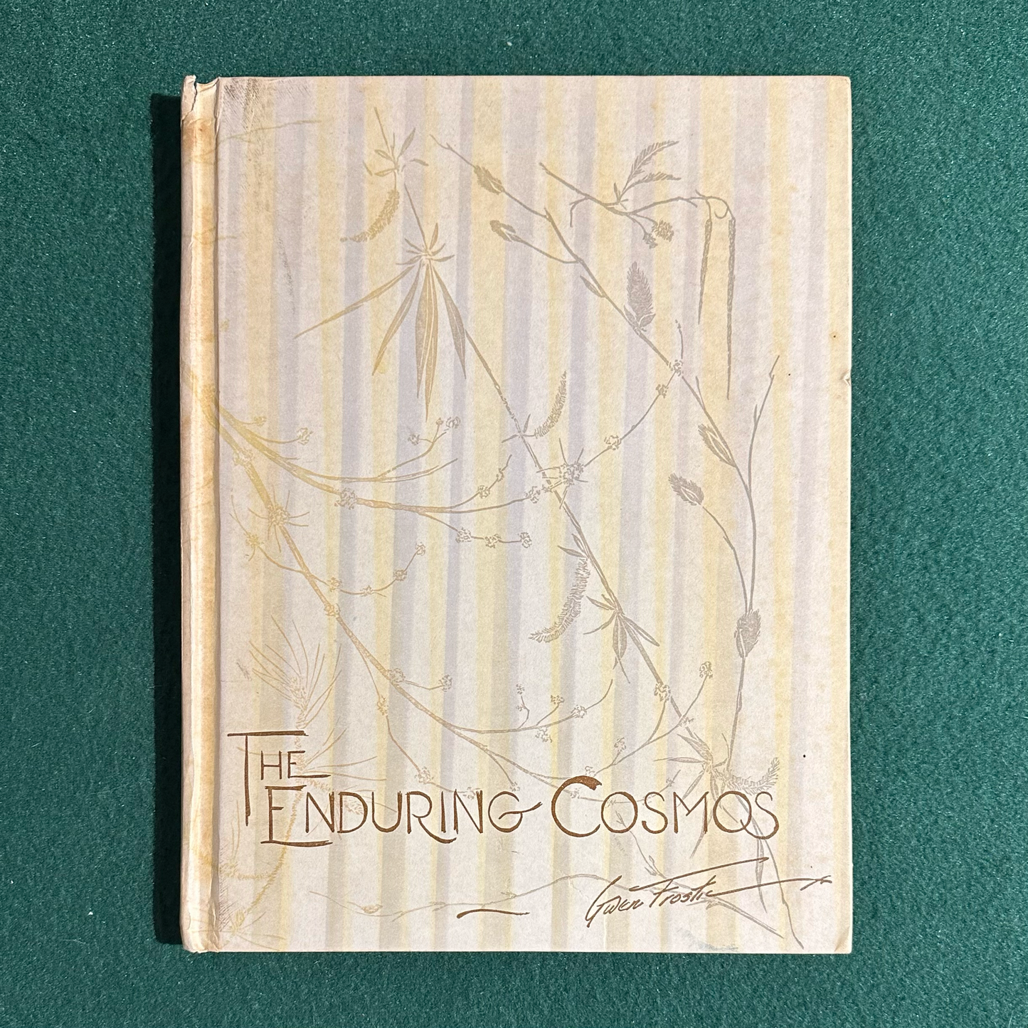 Vintage Poetry Hardback: Gwen Frostic - The Enduring Cosmos FIRST EDITION
