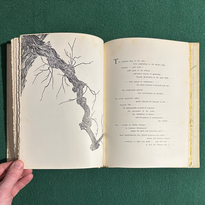 Vintage Poetry Hardback: Gwen Frostic - The Enduring Cosmos FIRST EDITION