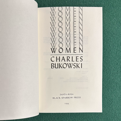 Vintage Fiction Paperback: Charles Bukowski - Women
