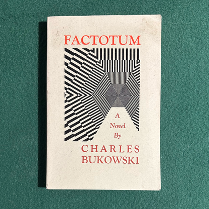 Vintage Fiction Paperback: Charles Bukowski - Factotum