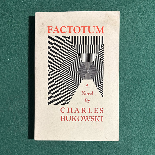 Vintage Fiction Paperback: Charles Bukowski - Factotum