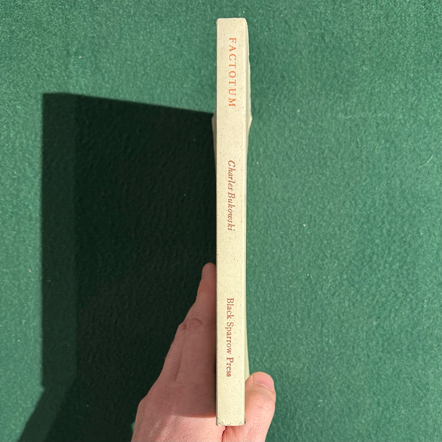Vintage Fiction Paperback: Charles Bukowski - Factotum