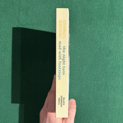 Vintage Poetry Paperback: Charles Bukowski - The Night Torn Mad With Footsteps FIRST PRINTING