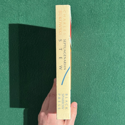 Vintage Fiction Paperback: Charles Bukowski - Septuagenarian Stew: Stories and Poems SEVENTH PRINTING