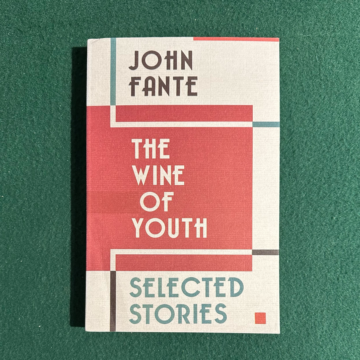 Fiction Paperback: John Fante - The Wine of Youth: Selected Stories
