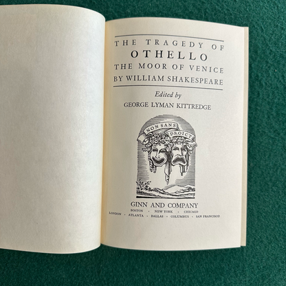 Vintage Fiction Hardback: William Shakespeare - Othello
