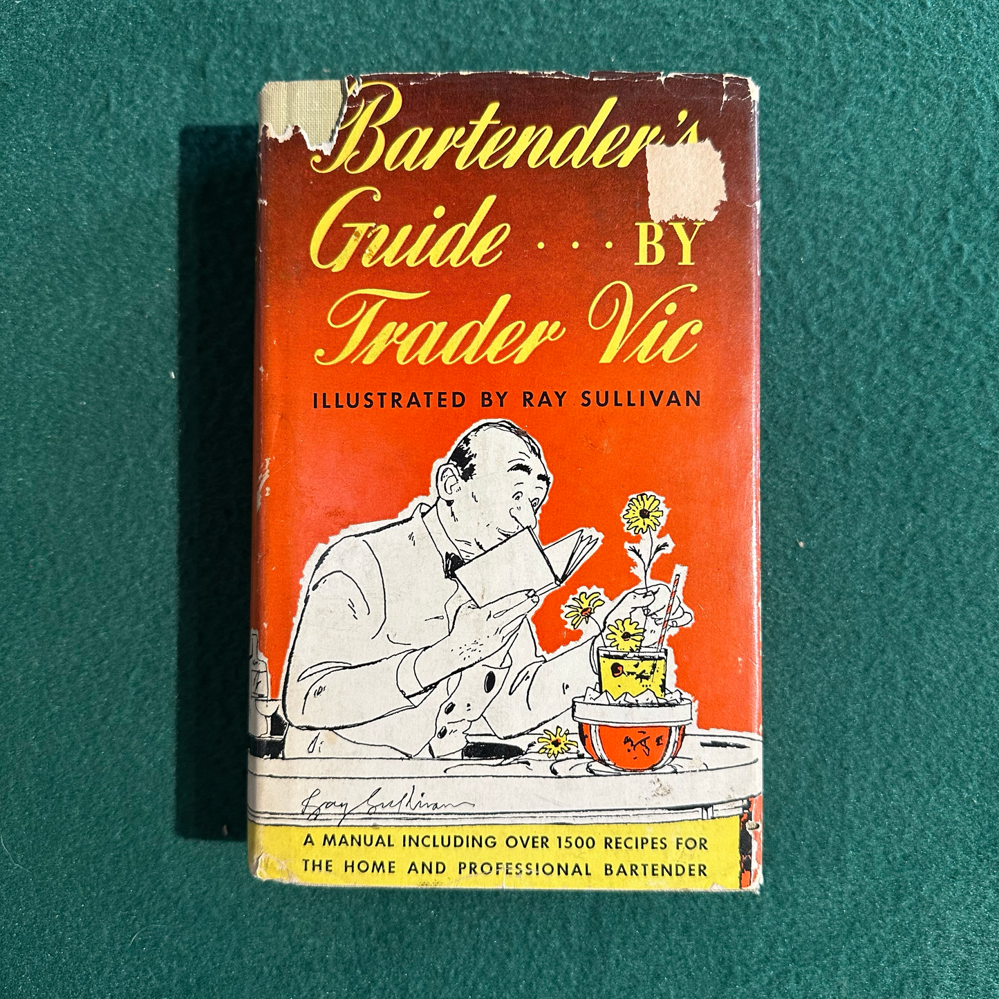 Vintage Cocktail Hardback: Bartender's Guide by Trader Vic