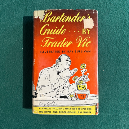 Vintage Cocktail Hardback: Bartender's Guide by Trader Vic