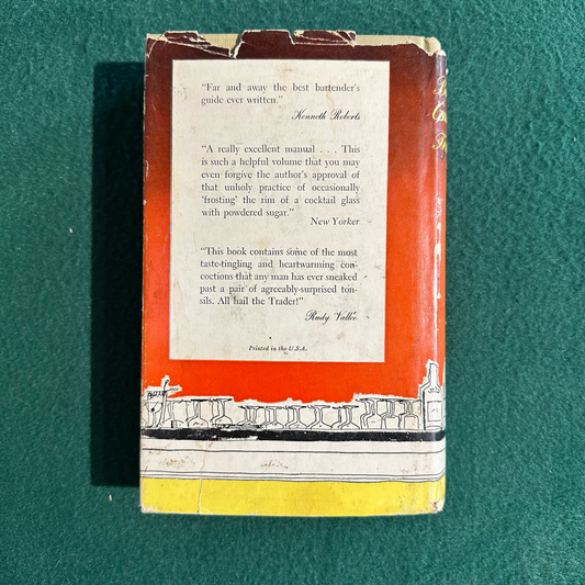 Vintage Cocktail Hardback: Bartender's Guide by Trader Vic