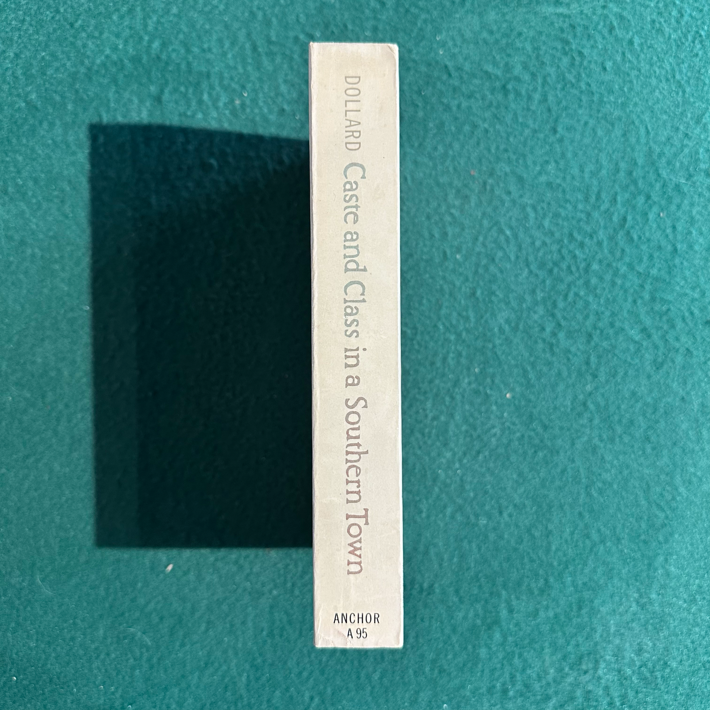 Vintage Non-Fiction Paperback: John Dollard - Caste and Class in a Southern Town