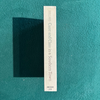 Vintage Non-Fiction Paperback: John Dollard - Caste and Class in a Southern Town