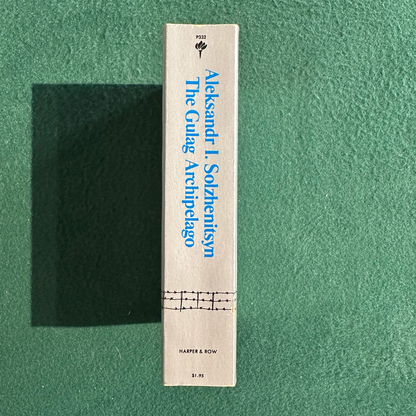 Vintage Non-Fiction Paperback: Aleksandr I Solzhenitsyn - The Gulag Archipelago FIRST EDITION