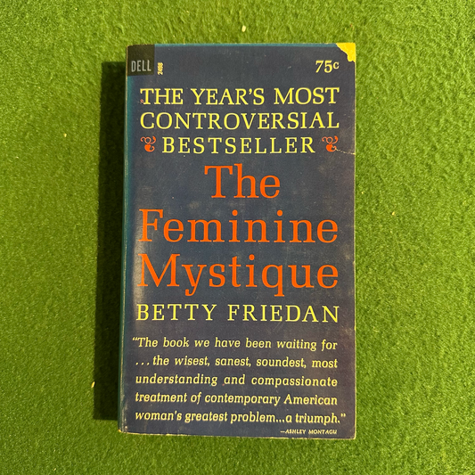 Vintage Fiction Paperback: Betty Friedan - The Feminine Mystique FIRST PRINTING
