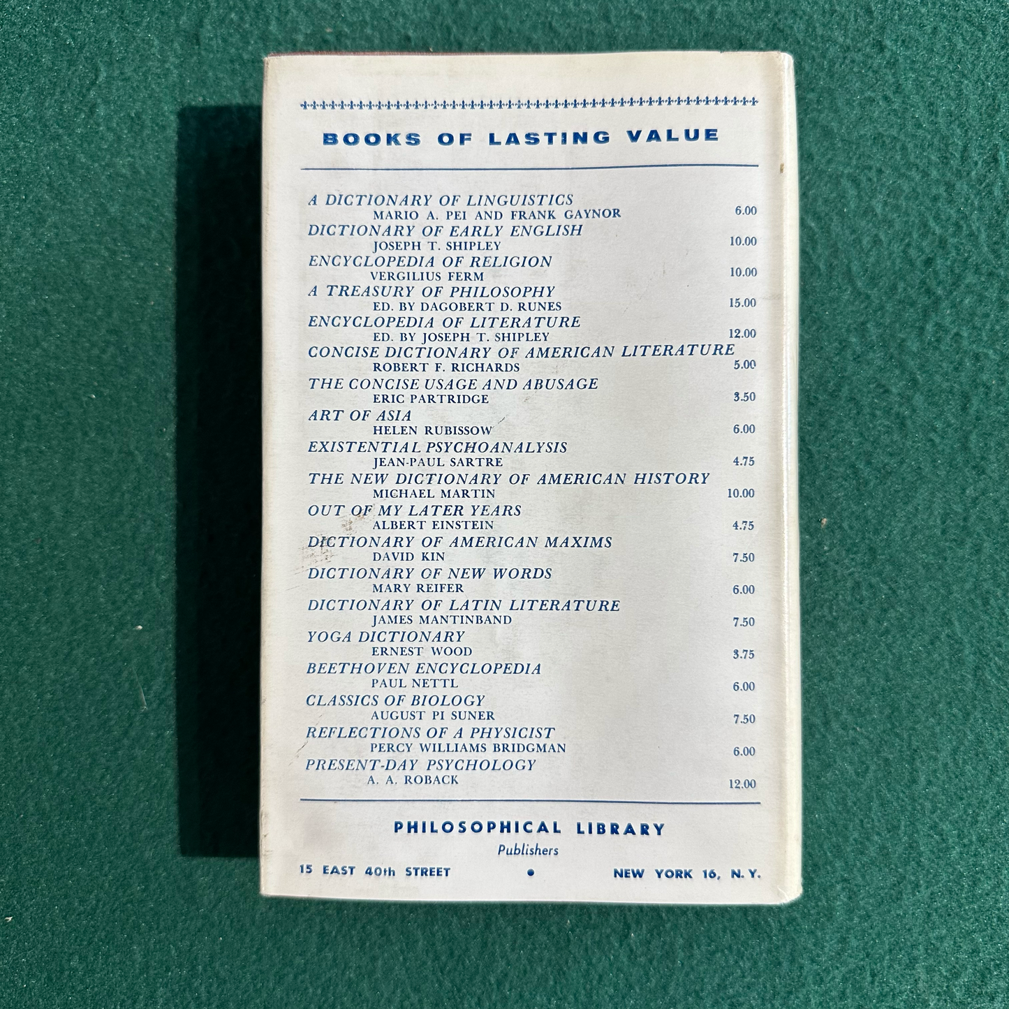 Vintage Non-Fiction Hardback: Wilhelm Hegel - Encyclopedia of Philosophy