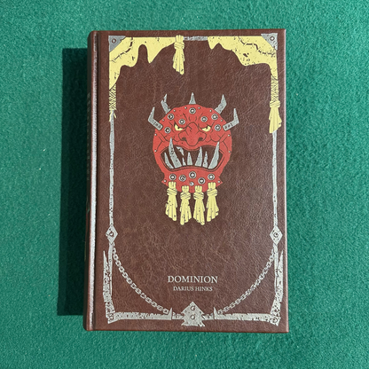 Sci-fi Hardback: Darius Hinks - Warhammer, Age of Sigmar: Dominion SIGNED LIMITED EDITION