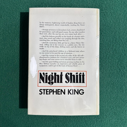 Vintage Horror Hardback: Stephen King - Night Shift BCE