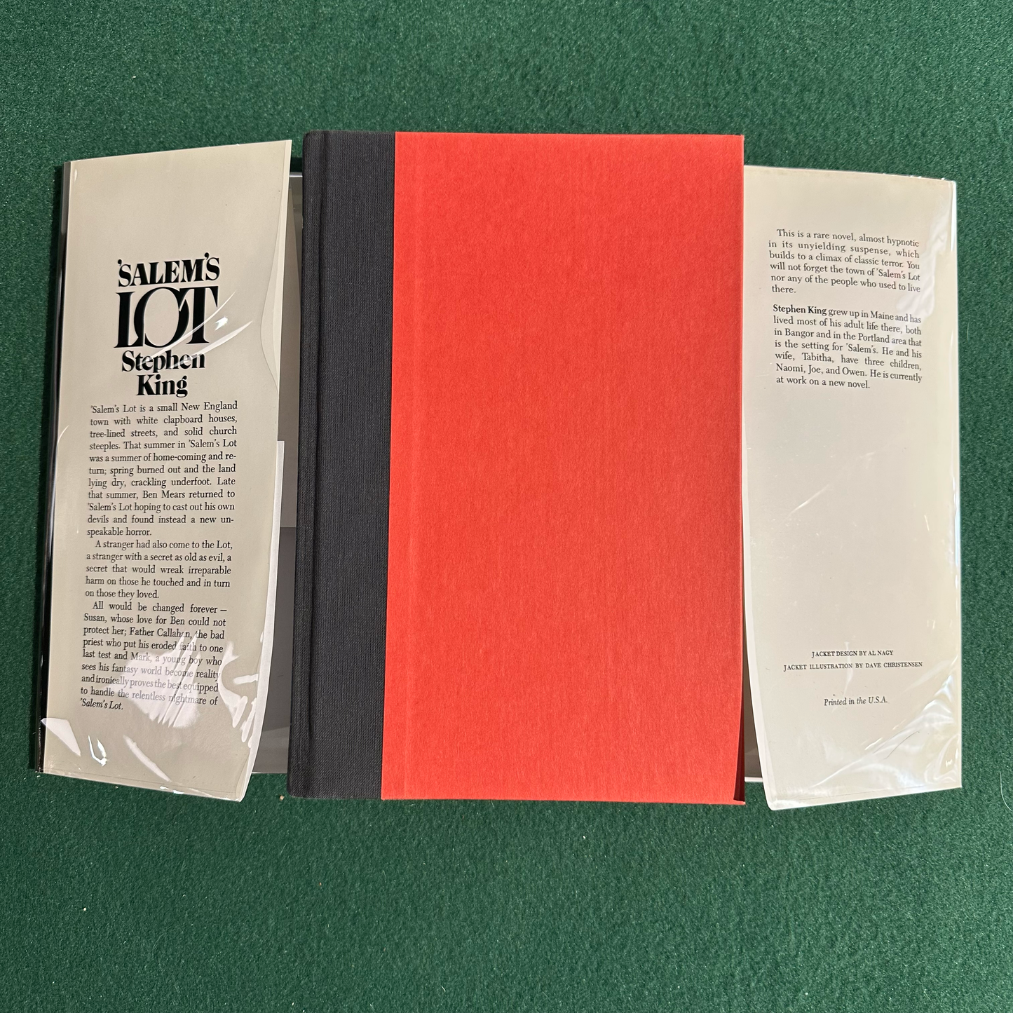 Vintage Horror Hardback: Stephen King - 'Salem's Lot BCE