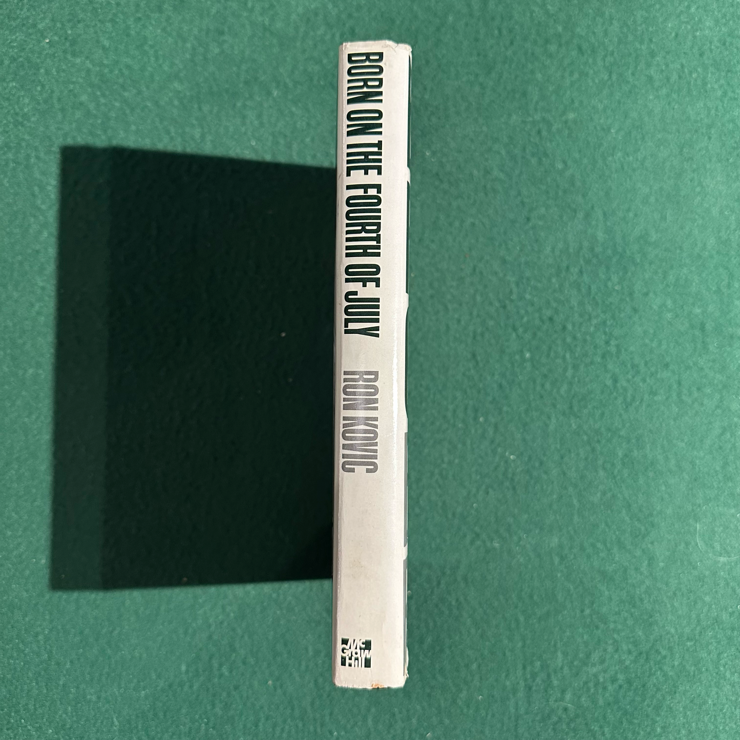 Vintage Autobiography Hardback: Ron Kovic - Born on the Fourth of July SIGNED FIFTH PRINTING