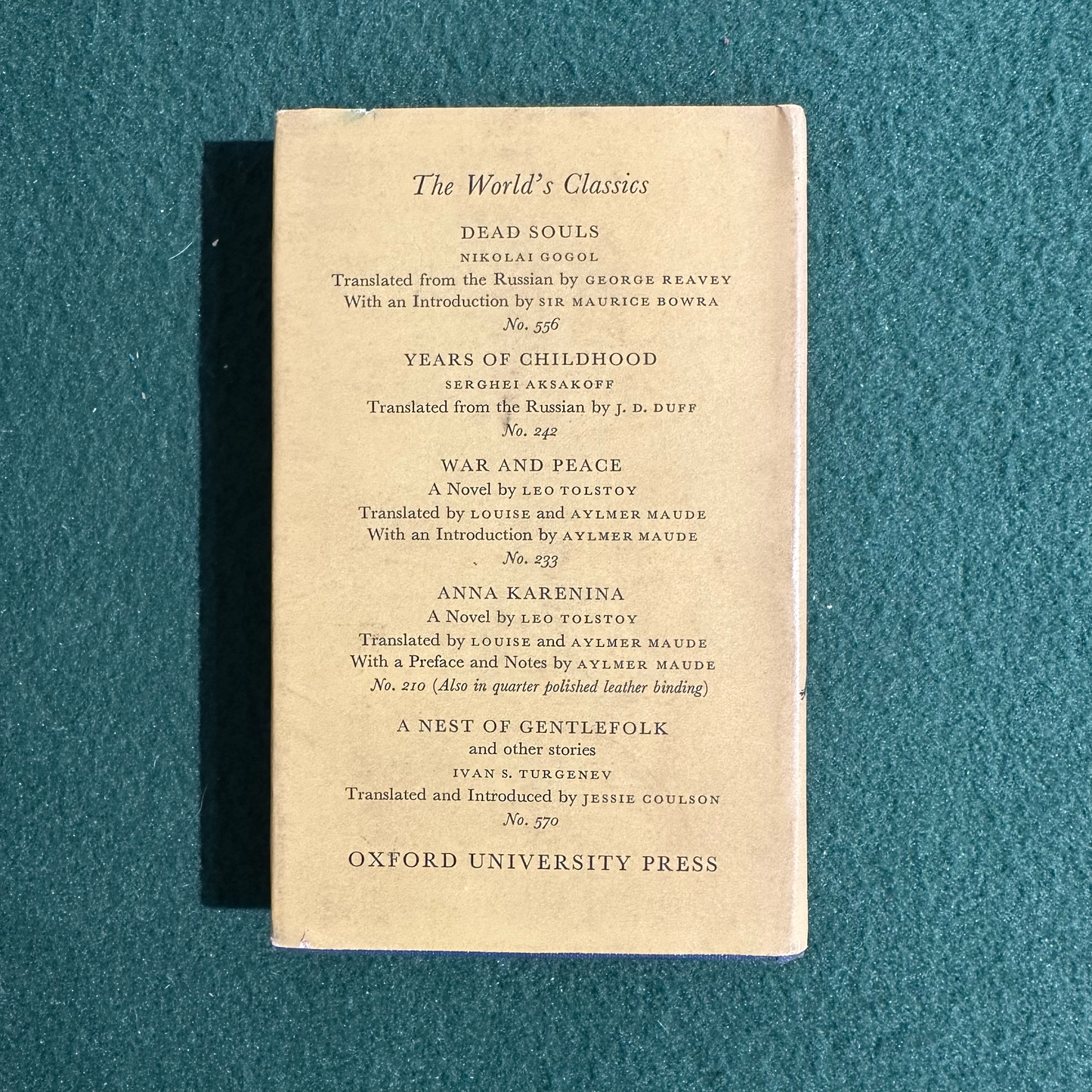 Vintage Non-Fiction Paperback: Mikhail Yurevich Lermontov - A Hero of Our Own Times