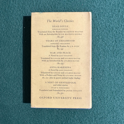 Vintage Non-Fiction Paperback: Mikhail Yurevich Lermontov - A Hero of Our Own Times