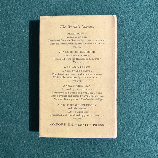 Vintage Non-Fiction Paperback: Mikhail Yurevich Lermontov - A Hero of Our Own Times