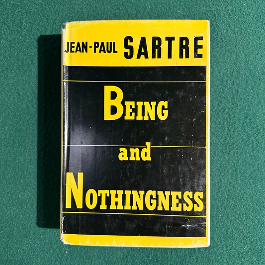 Vintage Non-Fiction Hardback: Jean-Paul Sartre - Being and Nothingness