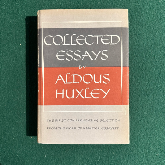 Vintage Non-Fiction Hardback: Aldous Huxley - Collected Essays
