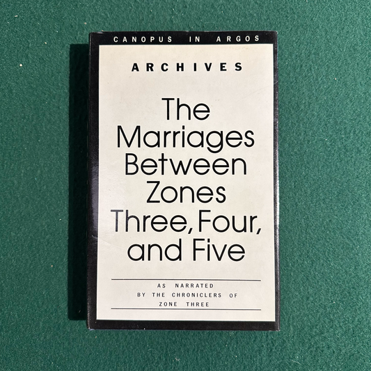 Vintage Fiction Hardback: Doris Lessing - The Marriages Between Zones Three, Four and Five FIRST EDITION