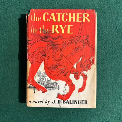 Vintage Fiction Hardback: JD Salinger - The Catcher in the Rye BOOK CLUB EDITION