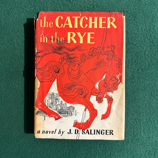 Vintage Fiction Hardback: JD Salinger - The Catcher in the Rye BOOK CLUB EDITION