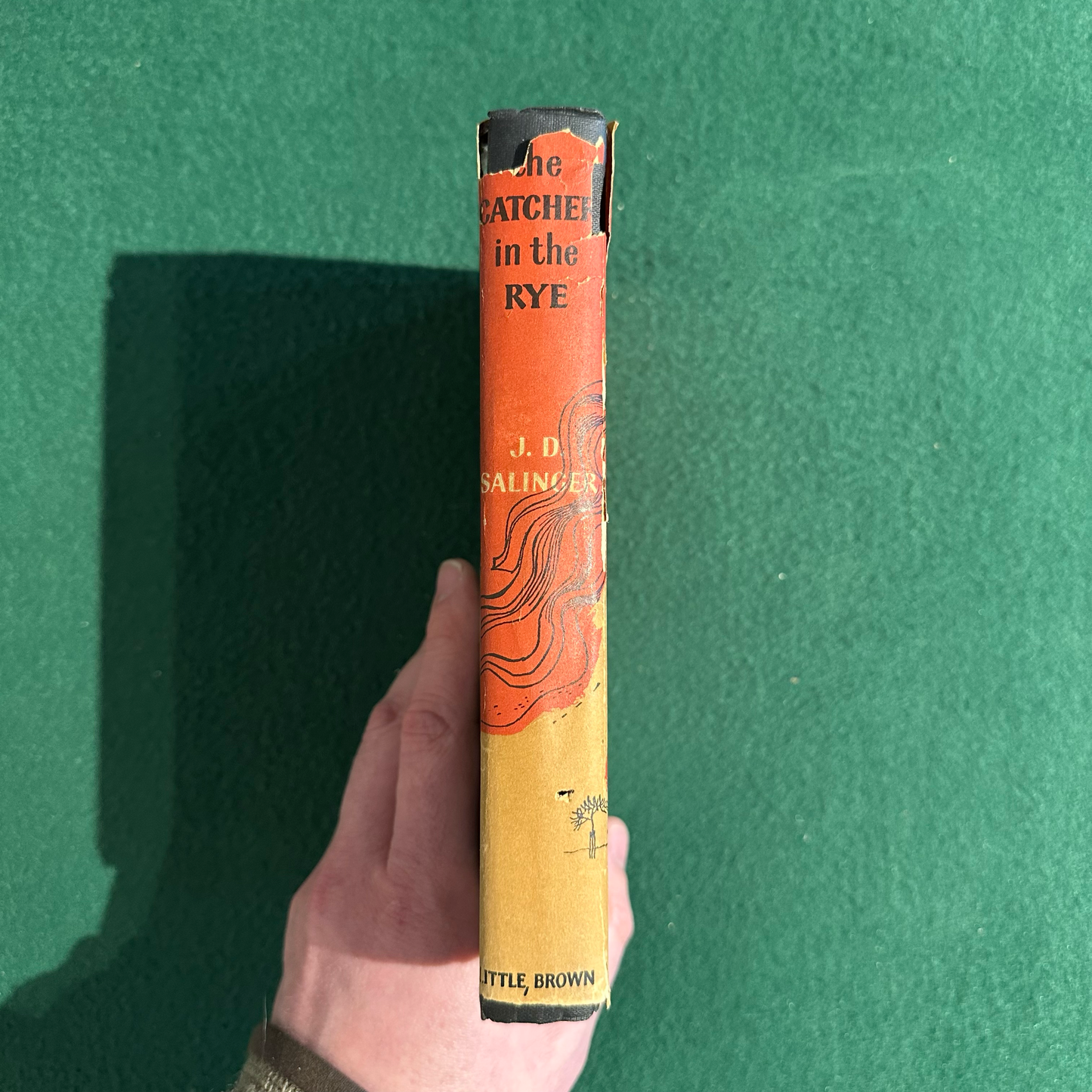 Vintage Fiction Hardback: JD Salinger - The Catcher in the Rye BOOK CLUB EDITION