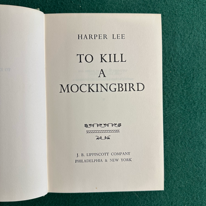 Vintage Fiction Hardback: Harper Lee - To Kill a Mockingbird BOOK CLUB EDITION