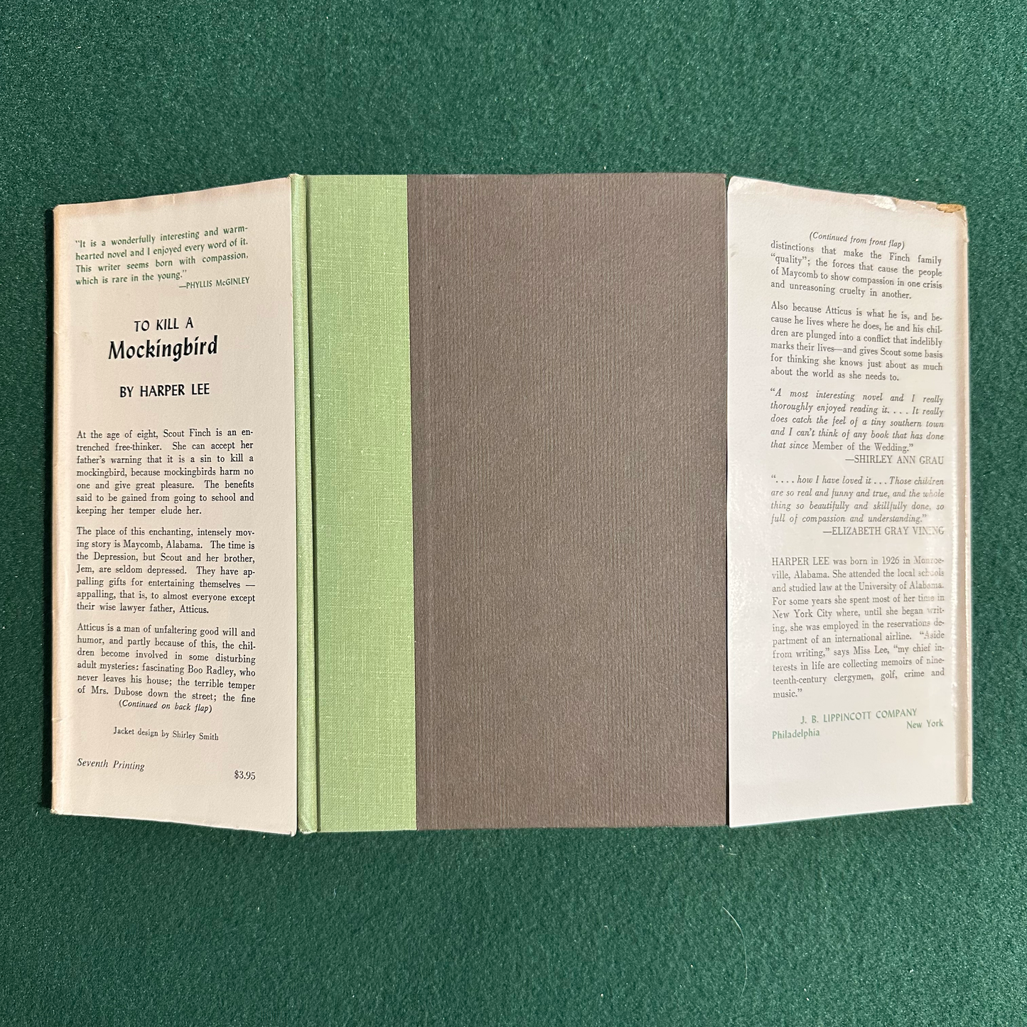 Vintage Fiction Hardback: Harper Lee - To Kill a Mockingbird BOOK CLUB EDITION