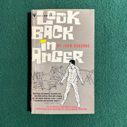 Vintage Fiction Paperback: John Osborne - Look Back in Anger FIRST PRINTING