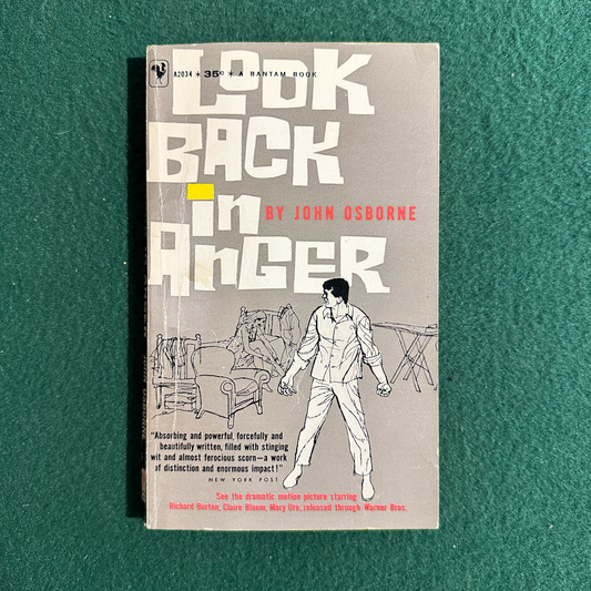 Vintage Fiction Paperback: John Osborne - Look Back in Anger FIRST PRINTING