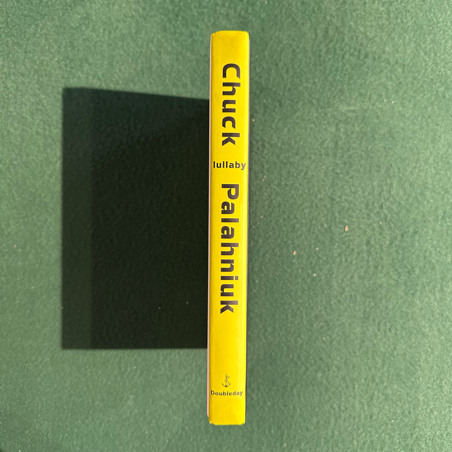 Vintage Fiction Hardback: Chuck Palahniuk - Lullaby SIGNED FIRST EDITION
