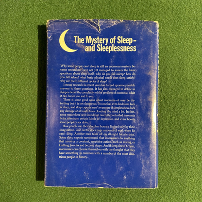 Vintage Non-Fiction Hardback: Douglas Colligan - Creative Insomnia FIRST EDITION