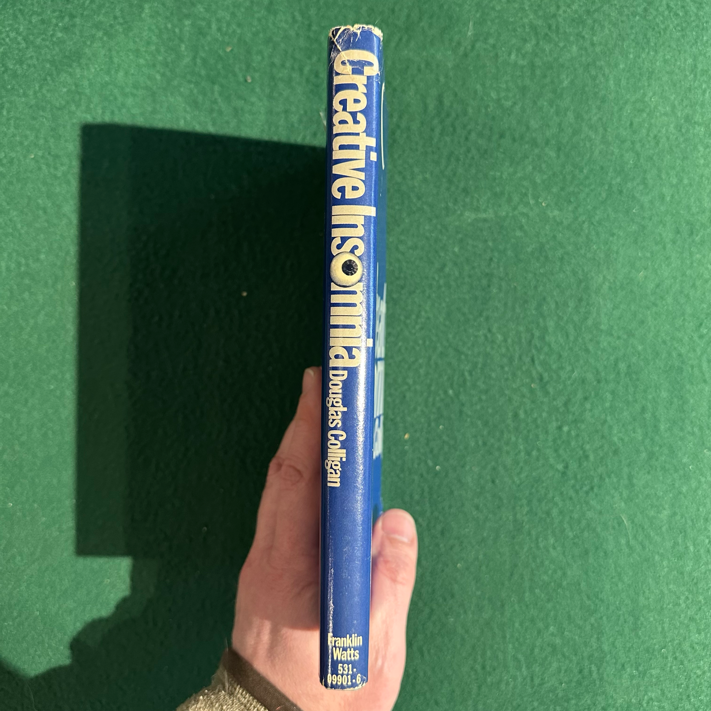 Vintage Non-Fiction Hardback: Douglas Colligan - Creative Insomnia FIRST EDITION